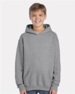JERZEES - NuBlend Youth Hooded Sweatshirt, Comfortable & Stylish Pullover Hoodie