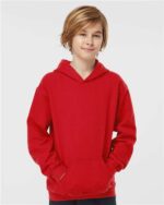 Tultex Youth Hooded Sweatshirt, Kids Pullover Hoodie