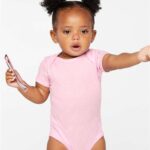 Rabbit Skins Baby Rib Bodysuit, Newborn to Infant