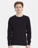 Hanes Essential-T T-Shirt, Classic Fit Crewneck Long Sleeve Tee