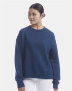 Champion Women's Powerblend Crewneck Sweatshirt – Soft, Durable & Comfortable