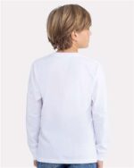 Next Level Youth Cotton Long Sleeve T-Shirt – Soft, Stylish & Comfortable - Image 2