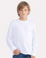 Next Level Youth Cotton Long Sleeve T-Shirt – Soft, Stylish & Comfortable