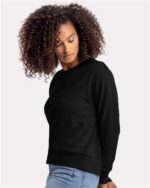 Next Level Women's Laguna Sueded Sweatshirt – Ultra-Soft & Stylish Comfort - Image 2