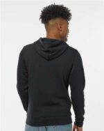 J. America - BTB Fleece Hooded Sweatshirt with Cotton Face, Lined Hood, and Ribbed Cuffs - Image 3