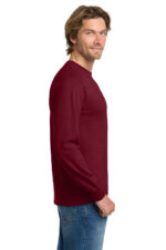 Gildan Heavy Cotton 100% Cotton Long Sleeve T-Shirt - Image 2