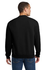 Jerzees Crewneck Sweatshirt, 50/50 Cotton/poly Nublend Pill-Resistant Fleece - Image 3