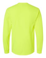 Gildan High Visibility Ultra Cotton Long Sleeve Pocket T-Shirt – Durable Safety Workwear - Image 6