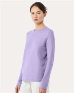 BELLA + CANVAS - Women’s Jersey Long Sleeve Tee, Crewneck T-Shirt, S - 2XL - Image 2