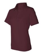 Sierra Pacific Women's Polo Shirt, Moisture Free Mesh Short Sleeve Tops, Collared Polo Shirt - Image 2