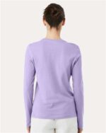 BELLA + CANVAS - Women’s Jersey Long Sleeve Tee, Crewneck T-Shirt, S - 2XL - Image 3