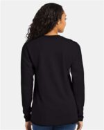 Hanes Perfect-T Long Sleeve Tee, Crewneck T-Shirt - Image 3