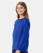 Hanes Authentic Youth Long Sleeve T-Shirt – Soft, Durable & Classic Fit - Image 3