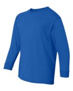 Gildan Heavy Cotton Youth Long Sleeve T-Shirt – Durable, Soft & Everyday Wear - Image 2