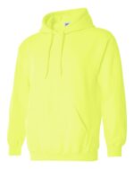 Hi Viz Gildan Heavy Blend Hooded Sweatshirt - 18500 - Image 5