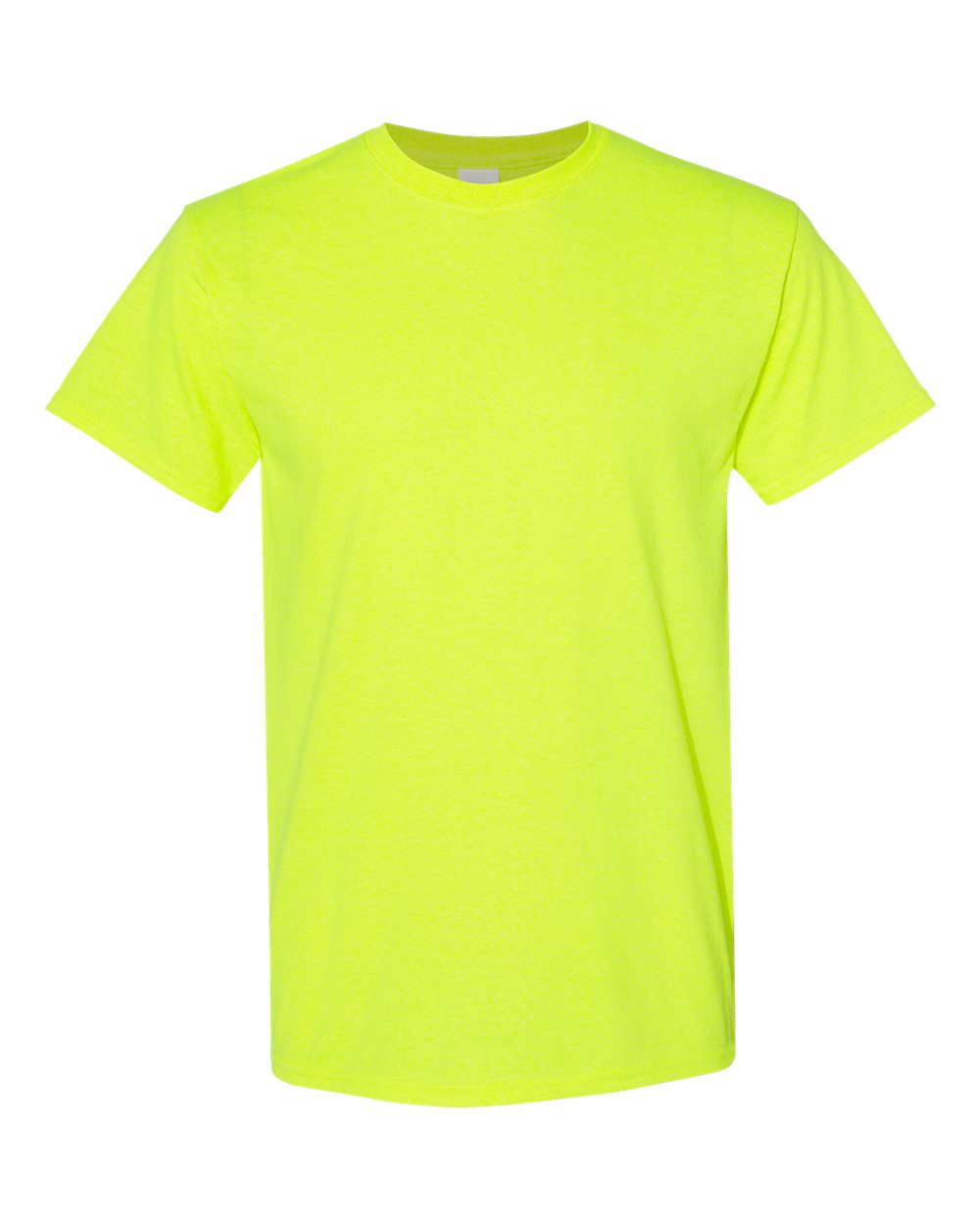 40521_f_fl Gildan High Visibility Short Sleeve T-shirt, Hi Vis Workwear. - Image 1