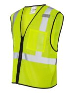 Kishigo - Single Pocket Zipper Mesh Class 2 Vest - 1519-1520 - Image 8
