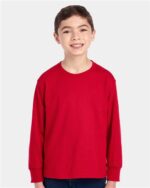 Jerzees Dri-Power Youth Long Sleeve T-Shirt – Moisture-Wicking, Durable & Comfortable