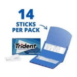 Trident Original Sugar Free Gum, 1.2 oz per pack - Image 2