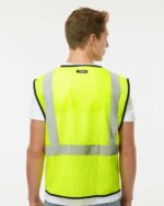 Kishigo - Hook-and-Loop Mesh Vest - 1571-1572- Safety Workwear - Image 4