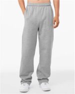 BELLA + CANVAS - Sponge Fleece Straight Leg Sweatpants with Side pockets & Variety Colors