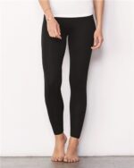 BELLA + CANVAS - Women’s Leggings 5.3 Ounce Black Color