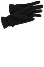 Port Authority Fleece Gloves with Black & Navy Colors - Image 2