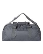 Liberty Bags - Recycled 23 1/2" Large Duffel Bag, Zippered Main Opening with Rain Cover Over Zipper
