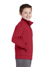 Sport-Tek Youth Sport-Wick Fleece Full-Zip Jacket - Image 2
