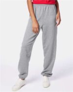 Hanes -Women’s Ecosmart 50/50 US Grown Cotton/Polyester Sweatpants with Variety Colors