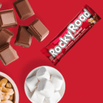 Rocky Road Bar, Milk Chocolate Coated Marshmallow with Cashew - Image 3