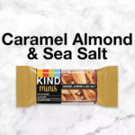 KIND Minis Caramel Almond & Sea Salt Flavored Mini Snack, 0.7 Oz Per Bar, 12 Pack