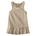 Girls School Uniform Pleated Hem Jumper, Comfortable & Durable - Image 2