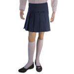 Girl's School Uniform Scooter Skirt, Comfortable Skirt - Image 2