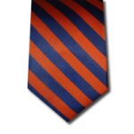 Boys' Wine & Gold School Uniform Neck Tie – Pre-Tied Adjustable Strap for a Smart Look - Image 2
