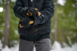 Carhartt High-Dexterity Open-Cuff Glove with Black Barley Color